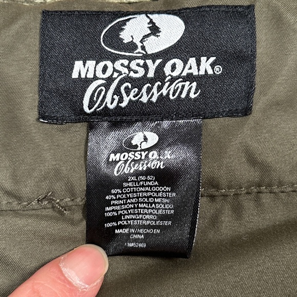 Mossy Oak Obsession Turkey Thugs Camo Utility Hunting Vest Mens 2XL - Picture 9 of 10